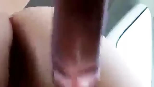A wife takes a deep penetration in her vagina from a Kazakh man